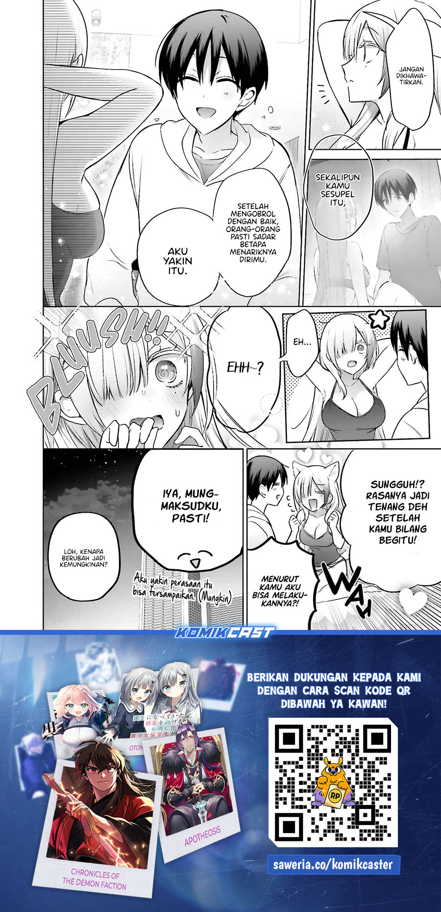 Boku to kimi (gyaru) ga fūfu ni naru made Chapter 18 Gambar 8