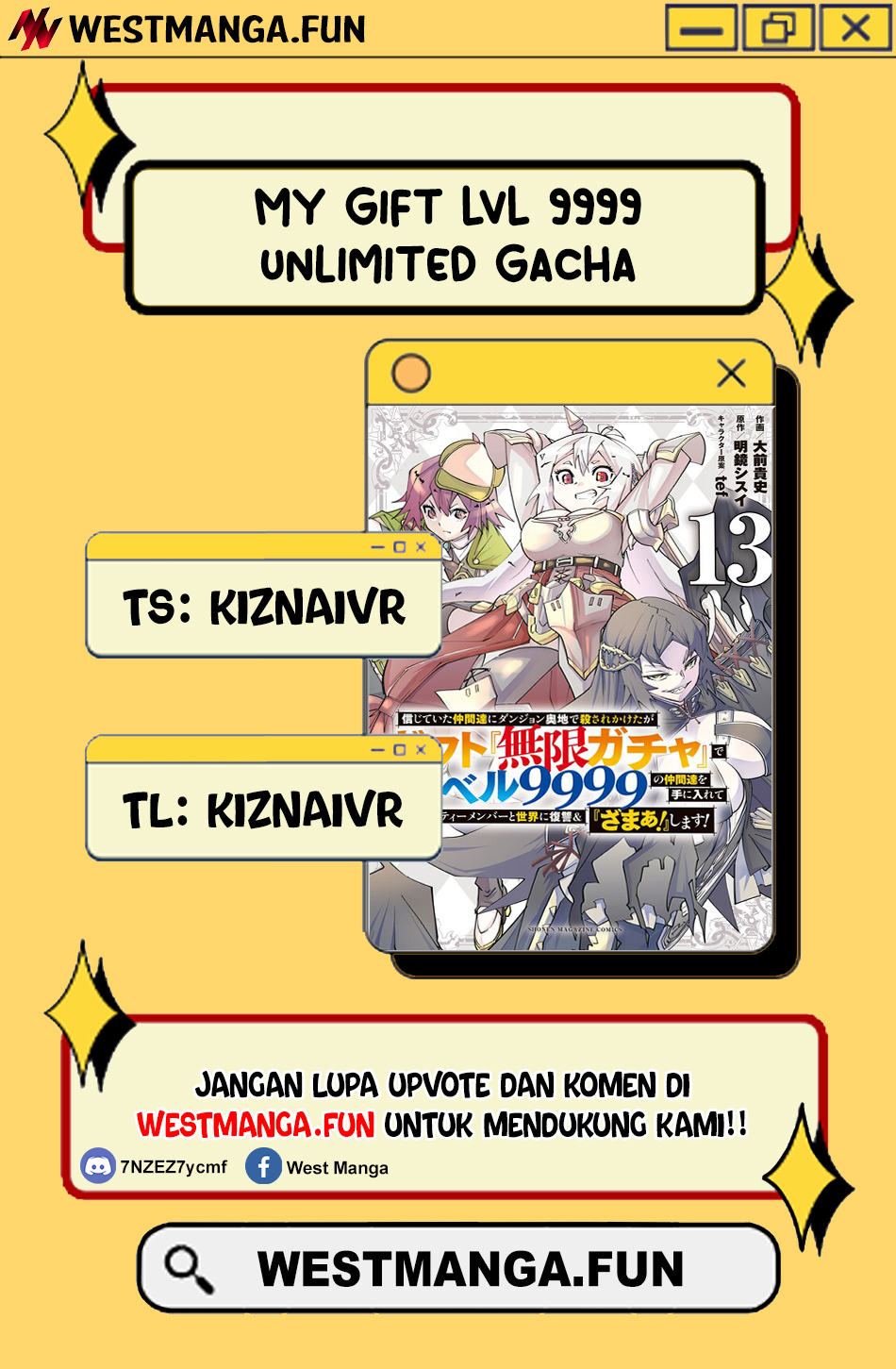 My Gift LVL 9999 Unlimited Gacha Chapter 154 Gambar 3