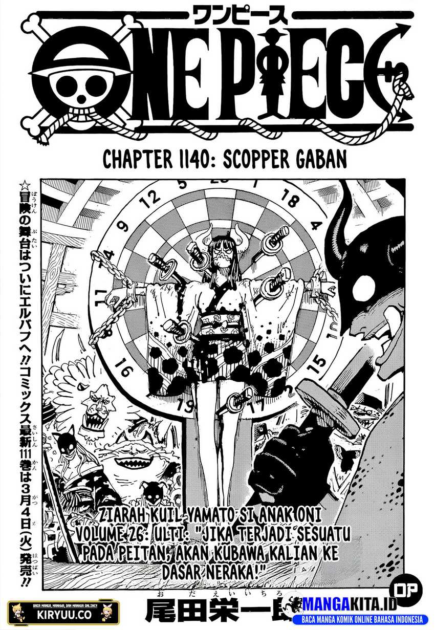 Baca Manga One Piece Chapter 1140 Gambar 2