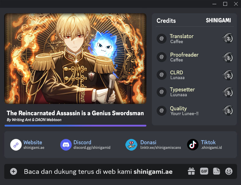 Baca Komik The Reincarnated Assassin is a Genius Swordsman Chapter 54 Gambar 1