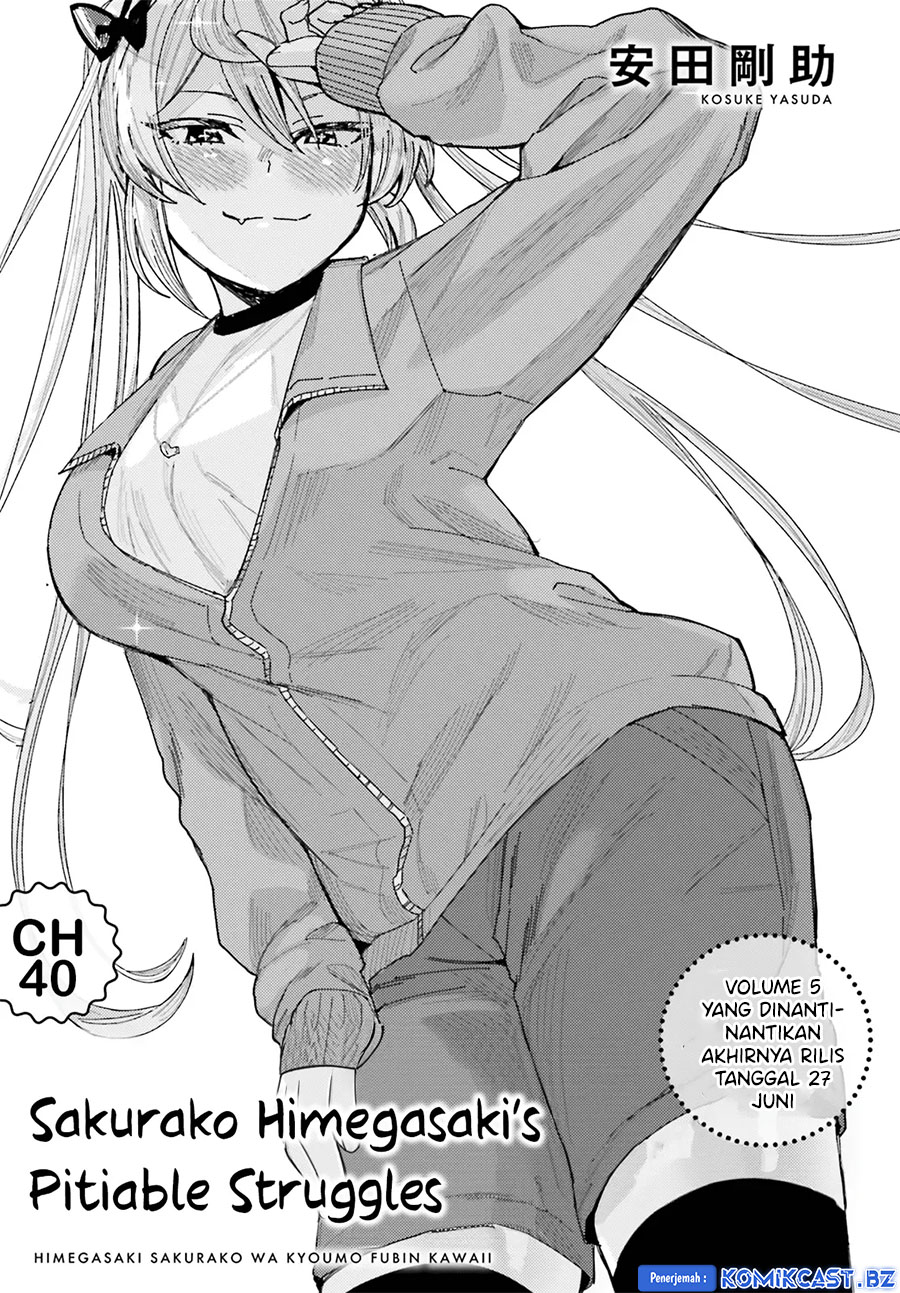 Baca Manga Himegasaki Sakurako wa Kyoumo Fubin Kawaii! Chapter 40 Gambar 2