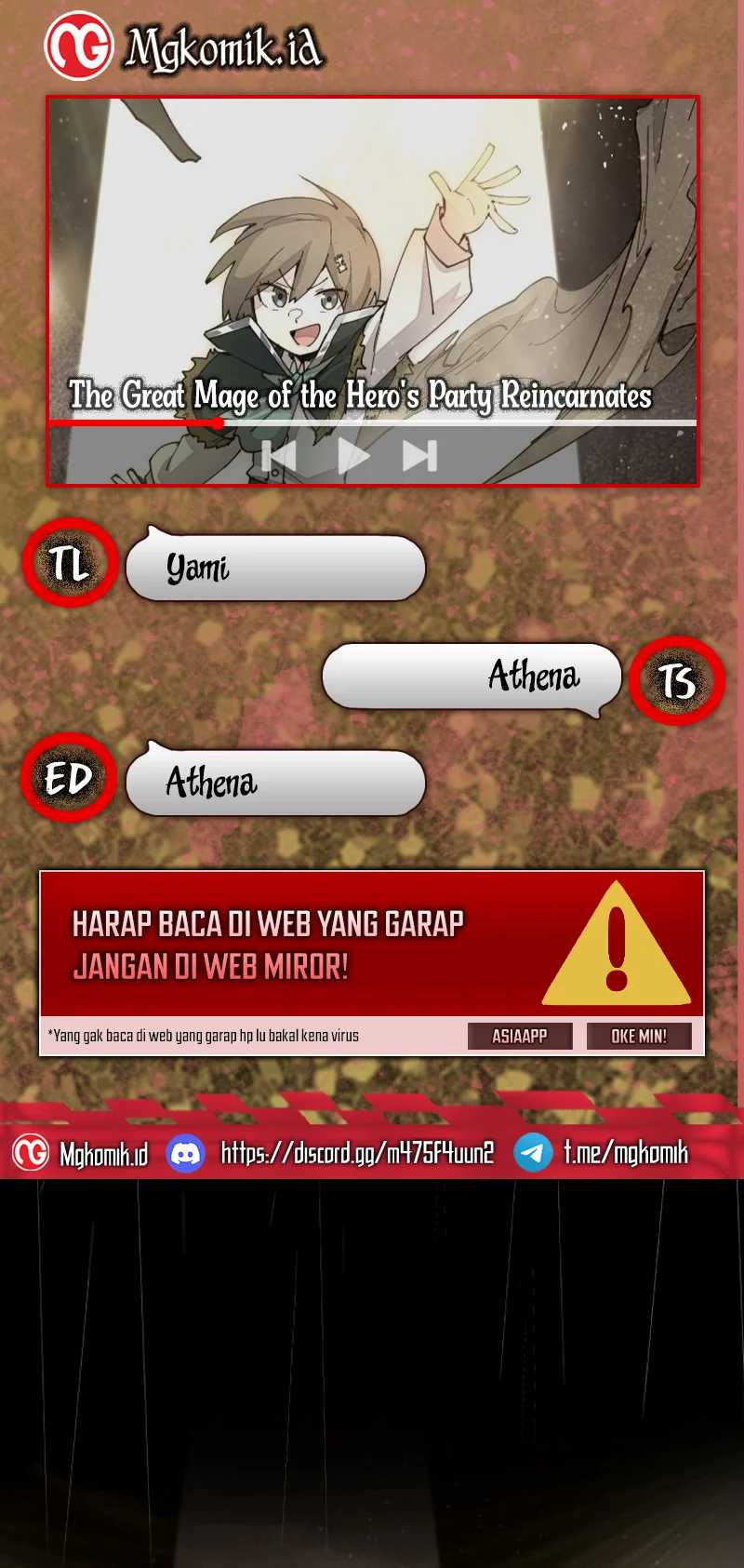 Baca Komik The Rebirth of the Hero’s Party’s Archmage Chapter 47 Gambar 1