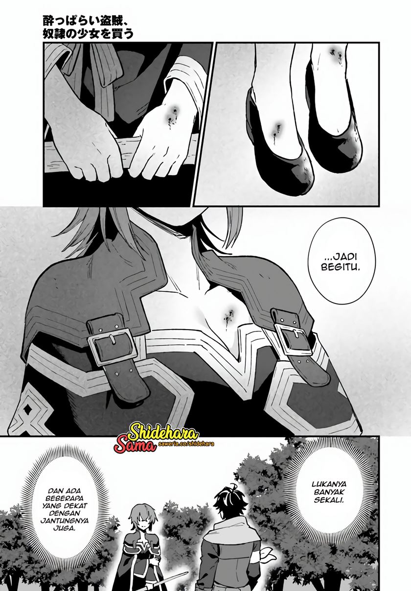 Yopparai Touzoku, Dorei no Shoujo wo Kau Chapter 08 Gambar 18