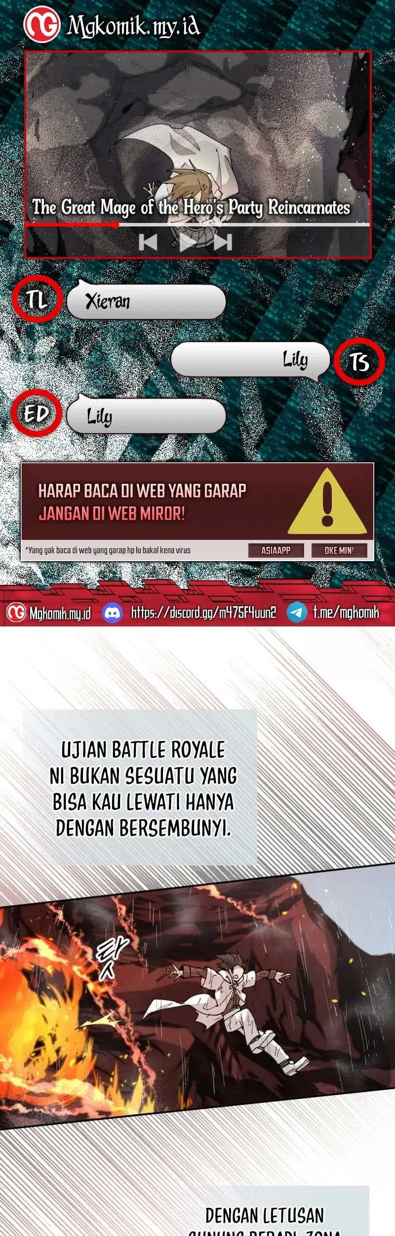 Baca Komik The Rebirth of the Hero’s Party’s Archmage Chapter 51 Gambar 1
