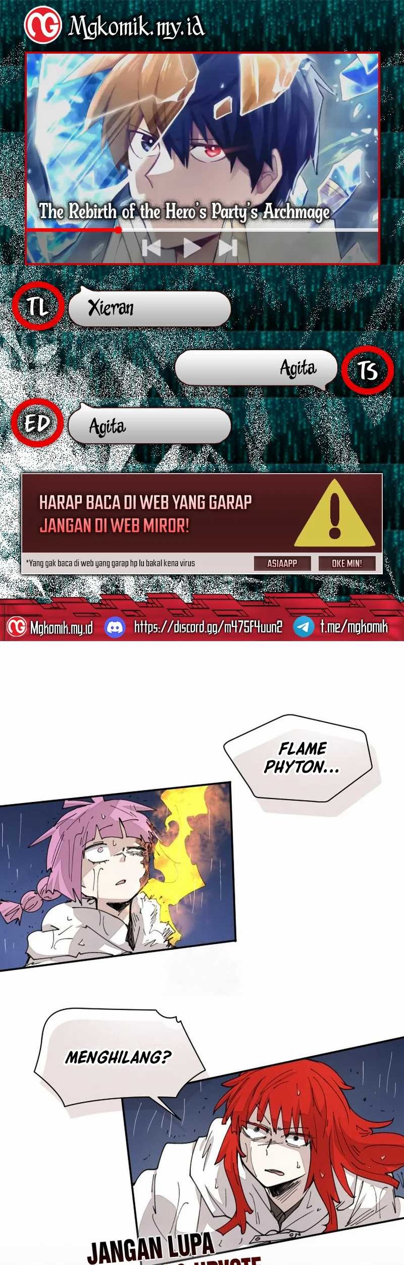 Baca Komik The Rebirth of the Hero’s Party’s Archmage Chapter 55 Gambar 1