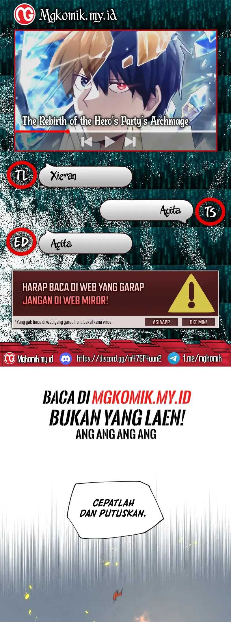 Baca Komik The Rebirth of the Hero’s Party’s Archmage Chapter 57 Gambar 1