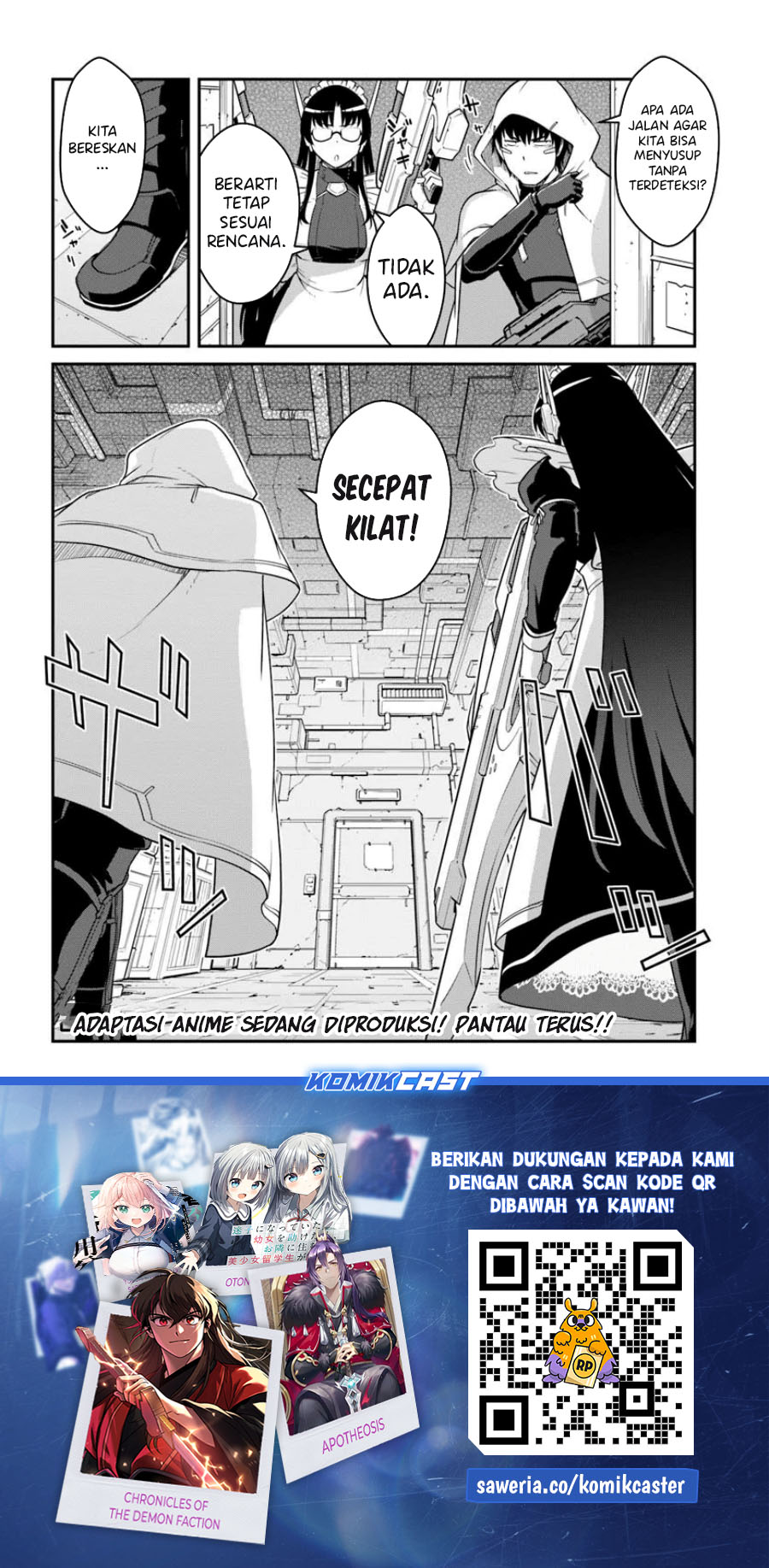 Mezametara Saikyou Soubi to Uchuusen-mochi datta no de Chapter 46.2 Gambar 17