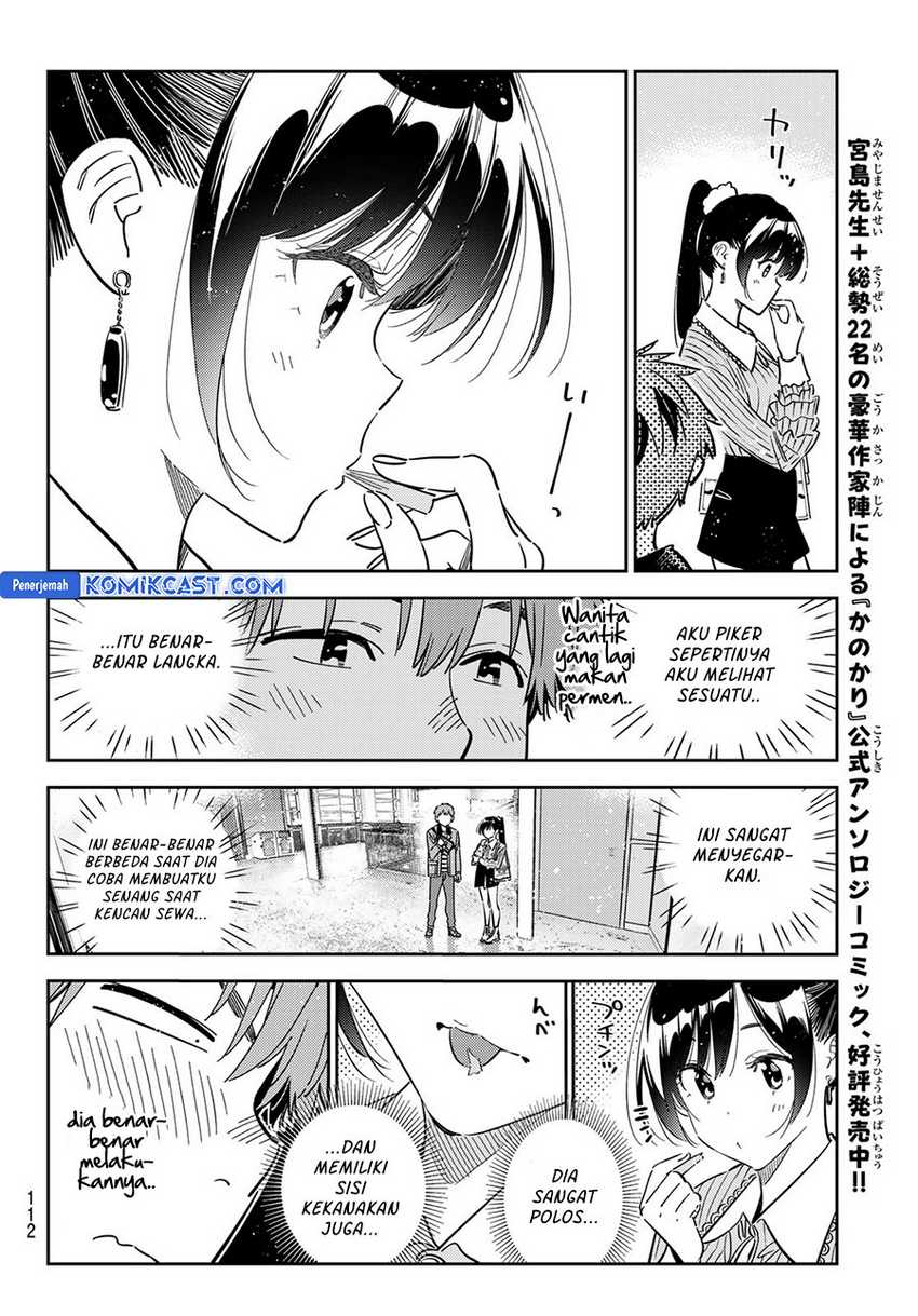 Kanojo Okarishimasu Chapter 357 Gambar 15