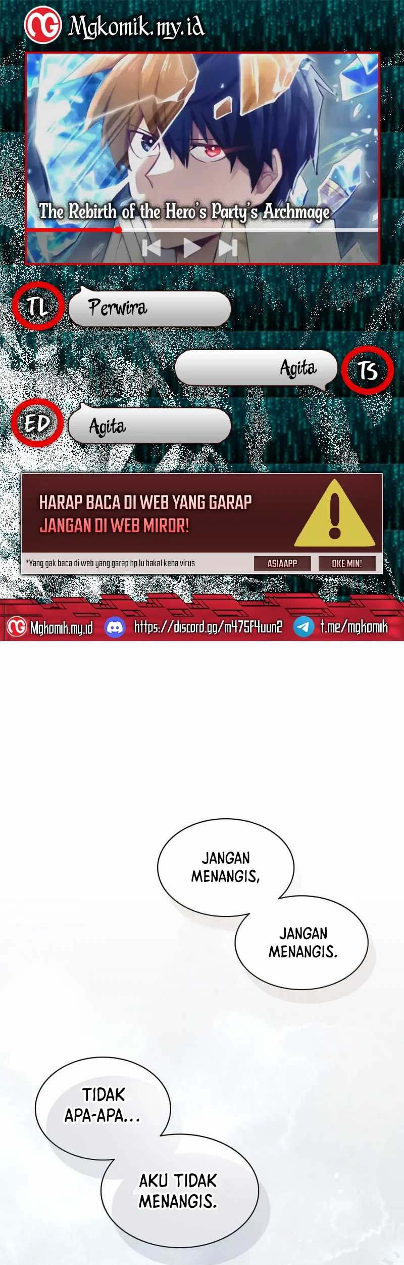 Baca Komik The Rebirth of the Hero’s Party’s Archmage Chapter 62 Gambar 1