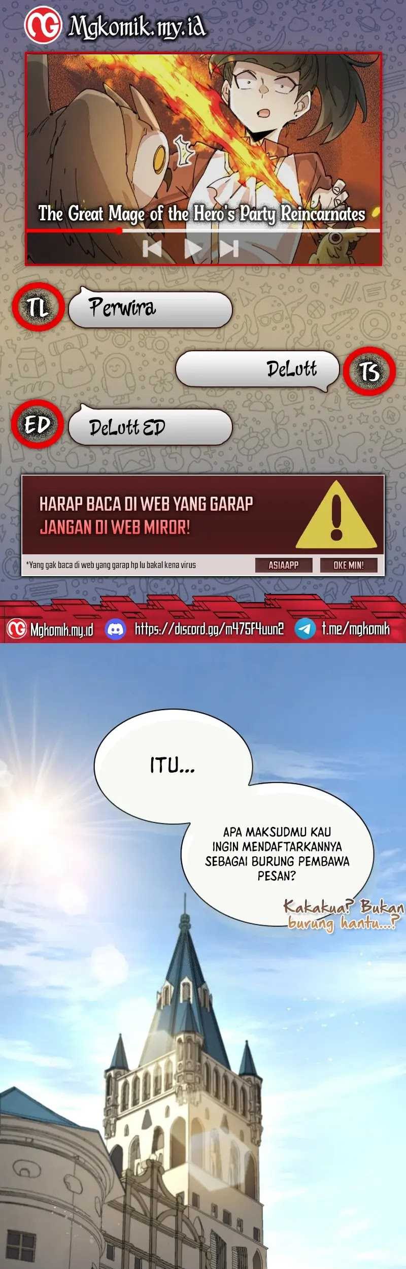 Baca Komik The Rebirth of the Hero’s Party’s Archmage Chapter 63 Gambar 1