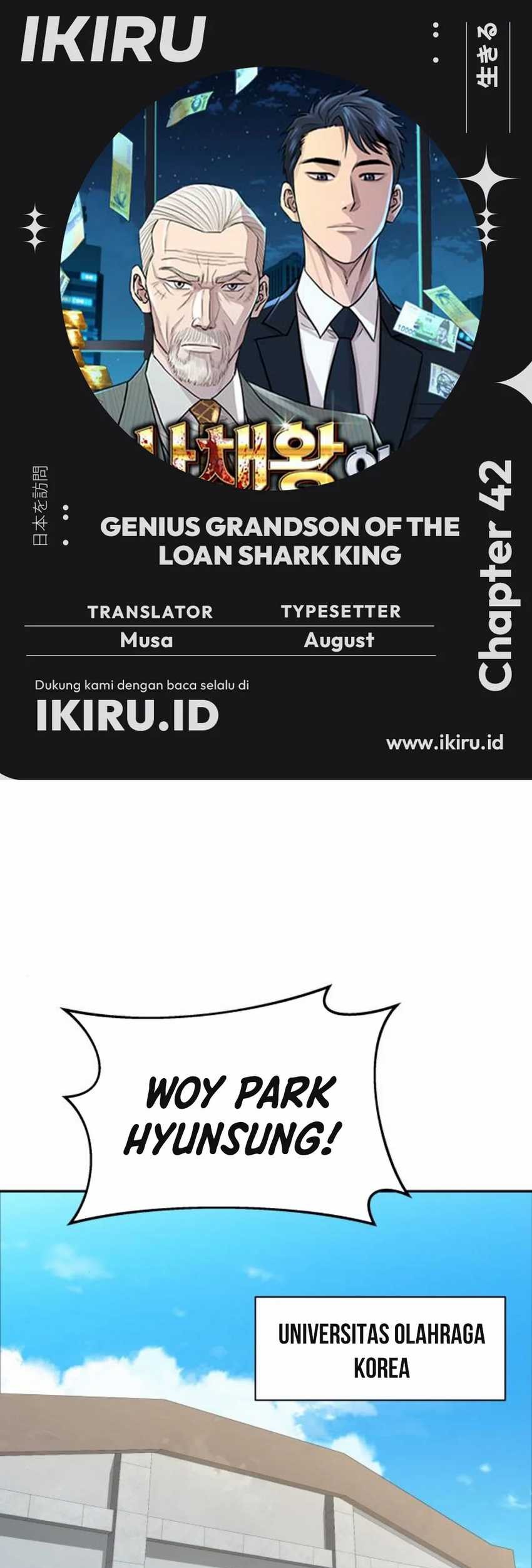 Baca Komik Genius Grandson of the Loan Shark King Chapter 42 Gambar 1