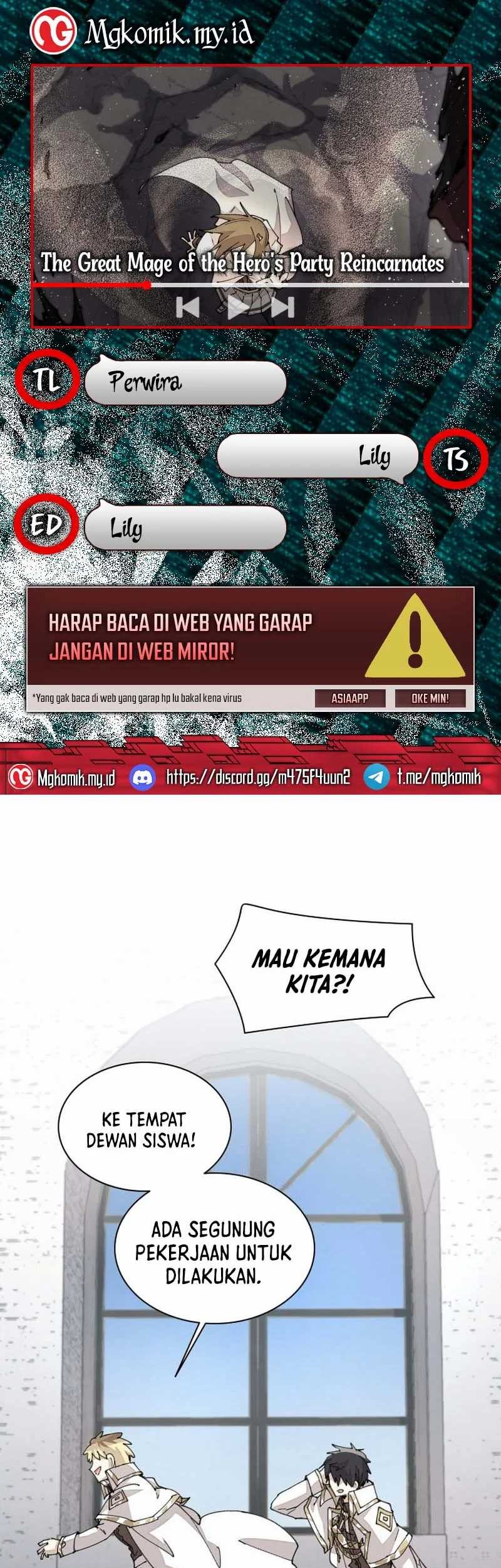 Baca Komik The Rebirth of the Hero’s Party’s Archmage Chapter 65 Gambar 1