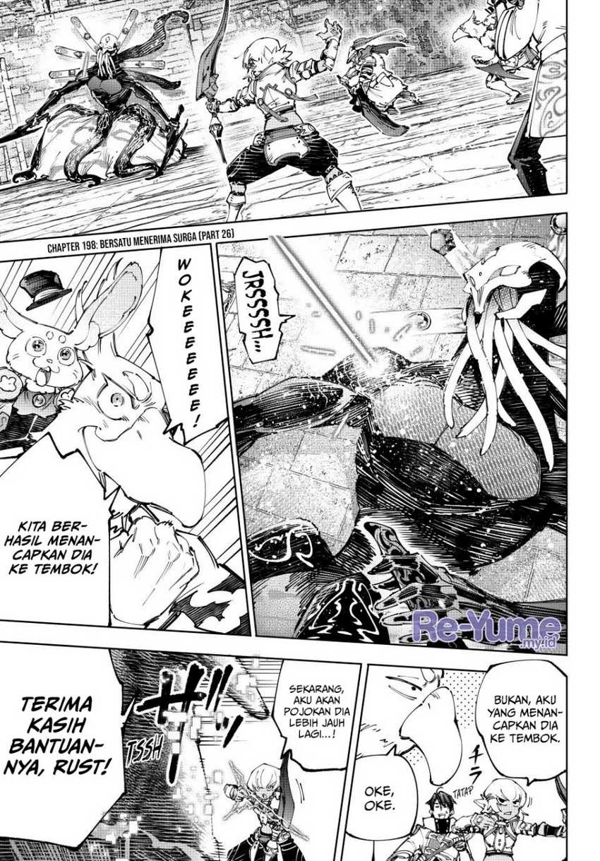 Manga Shangri-La Frontier ~ Kusoge Hunter, Kamige ni Idoman to su~ Chapter 198 gambar nomor 2