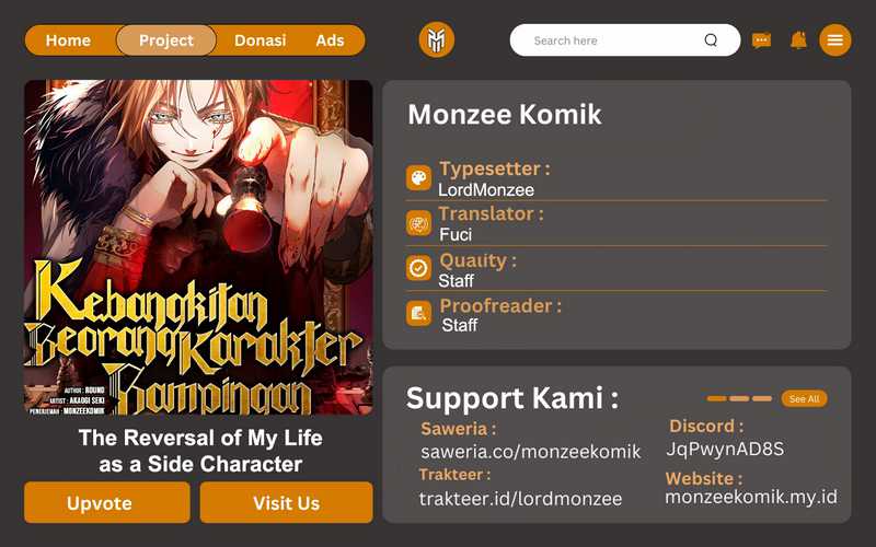 Baca Manhwa The Reversal of My Life as a Side Character Chapter 45 Gambar 2
