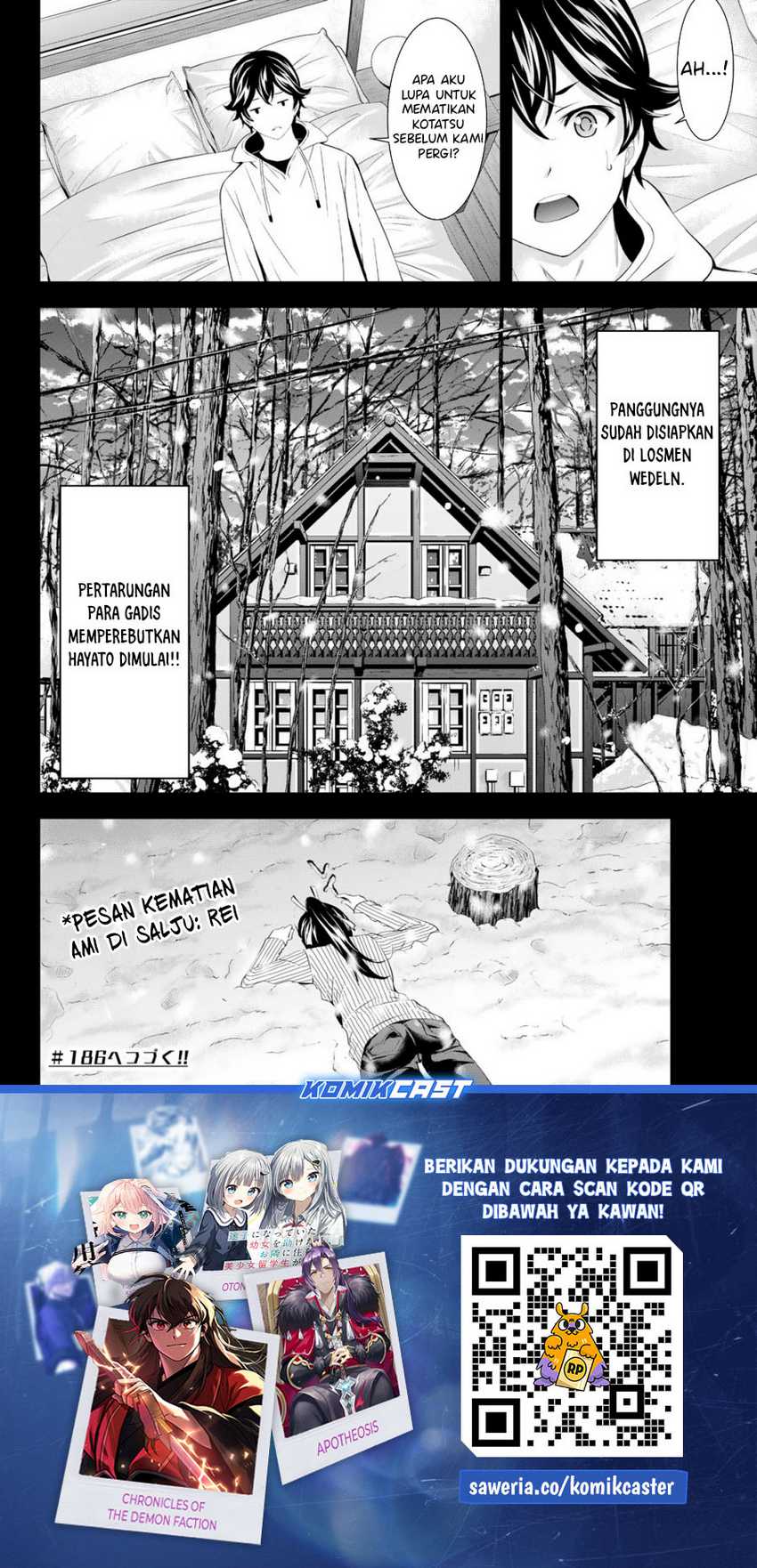 Komik Megami no Kafeterasu (Goddess Café Terrace) - Chapter Chapter 185 - Halaman 19