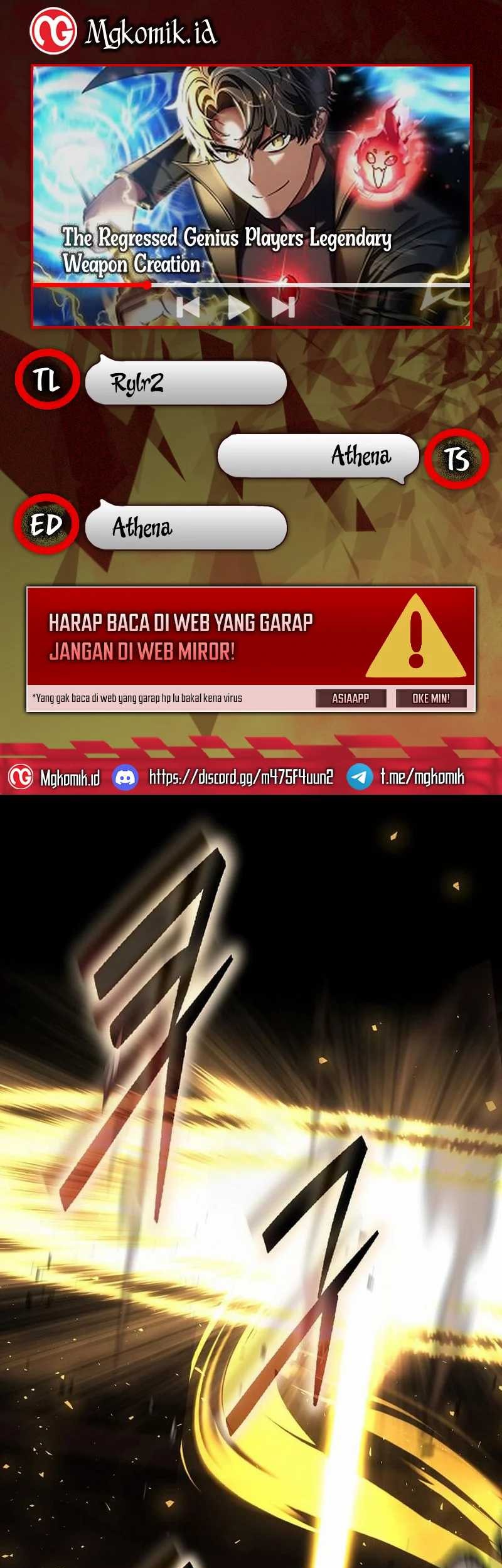 Baca Komik The Regressed Genius Player’s Legendary Weapon Creation Chapter 30 Gambar 1