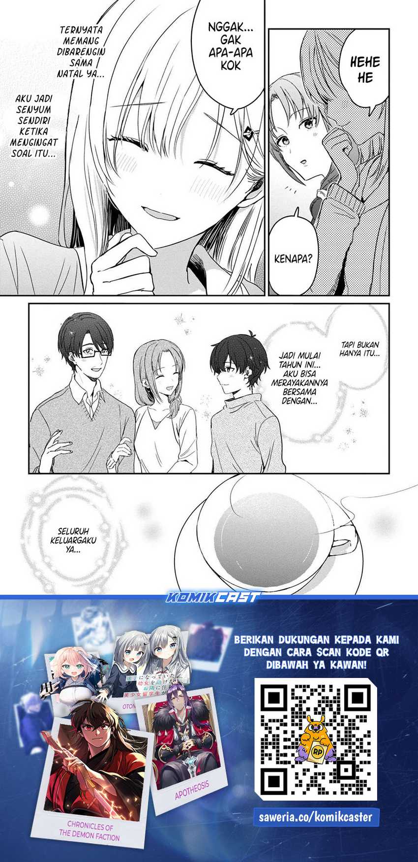 Gimai Seikatsu Chapter 27.2 Gambar 10