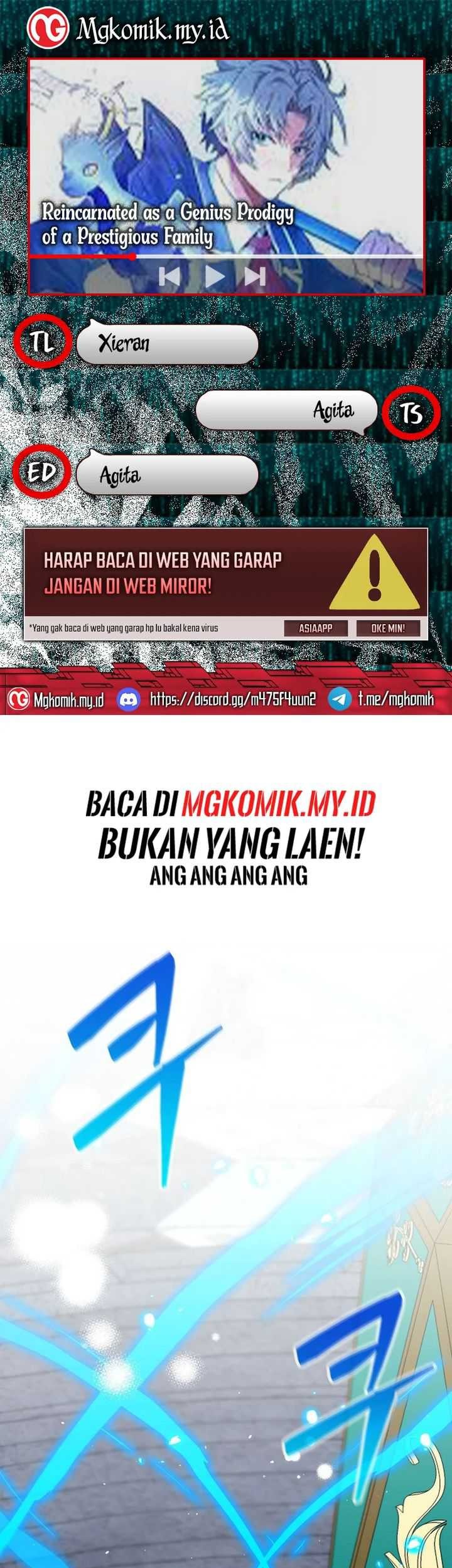 Baca Komik Reincarnated as a Genius Prodigy of a Prestigious Family Chapter 36 Gambar 1