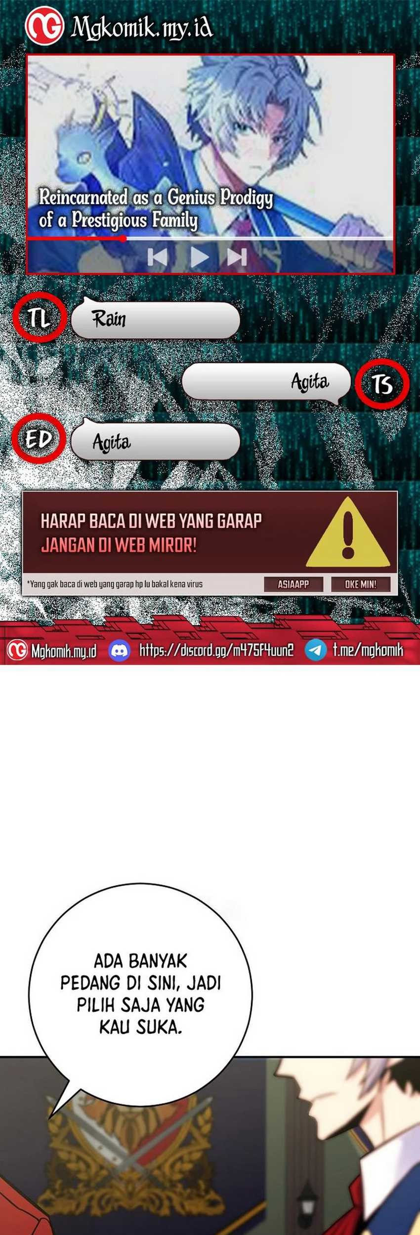 Baca Komik Reincarnated as a Genius Prodigy of a Prestigious Family Chapter 30 Gambar 1