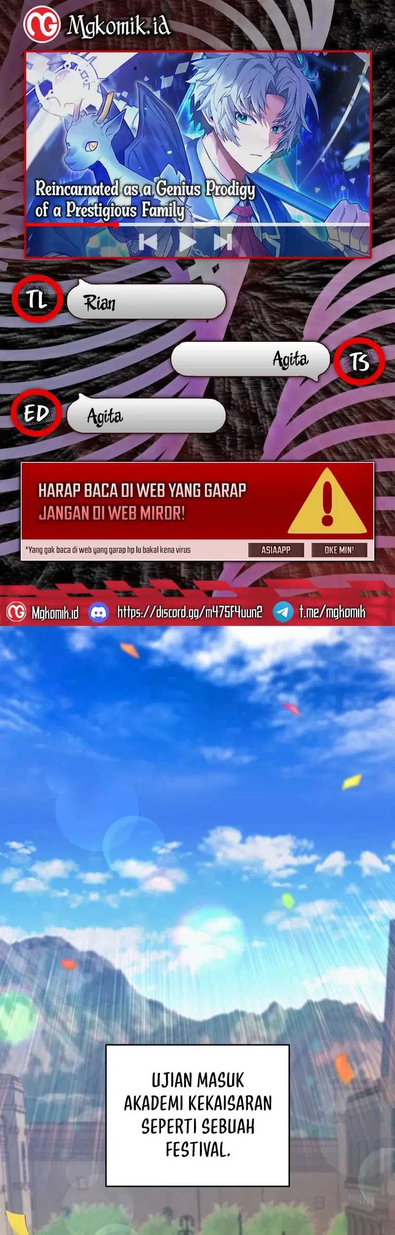 Baca Komik Reincarnated as a Genius Prodigy of a Prestigious Family Chapter 26 Gambar 1