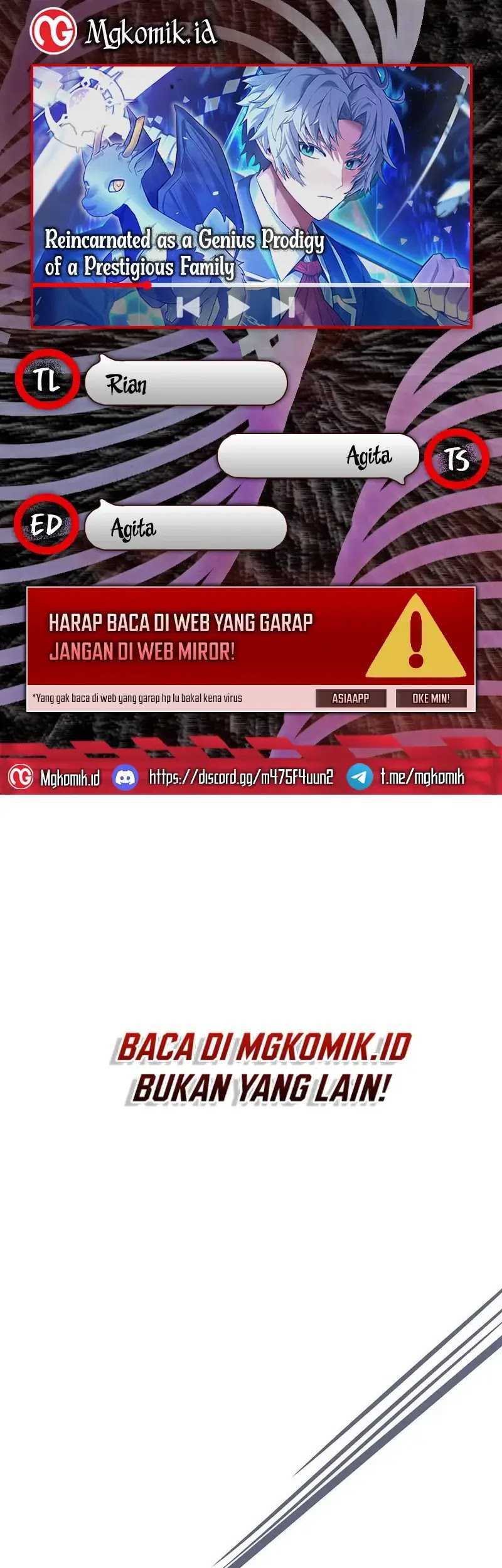 Baca Komik Reincarnated as a Genius Prodigy of a Prestigious Family Chapter 25 Gambar 1