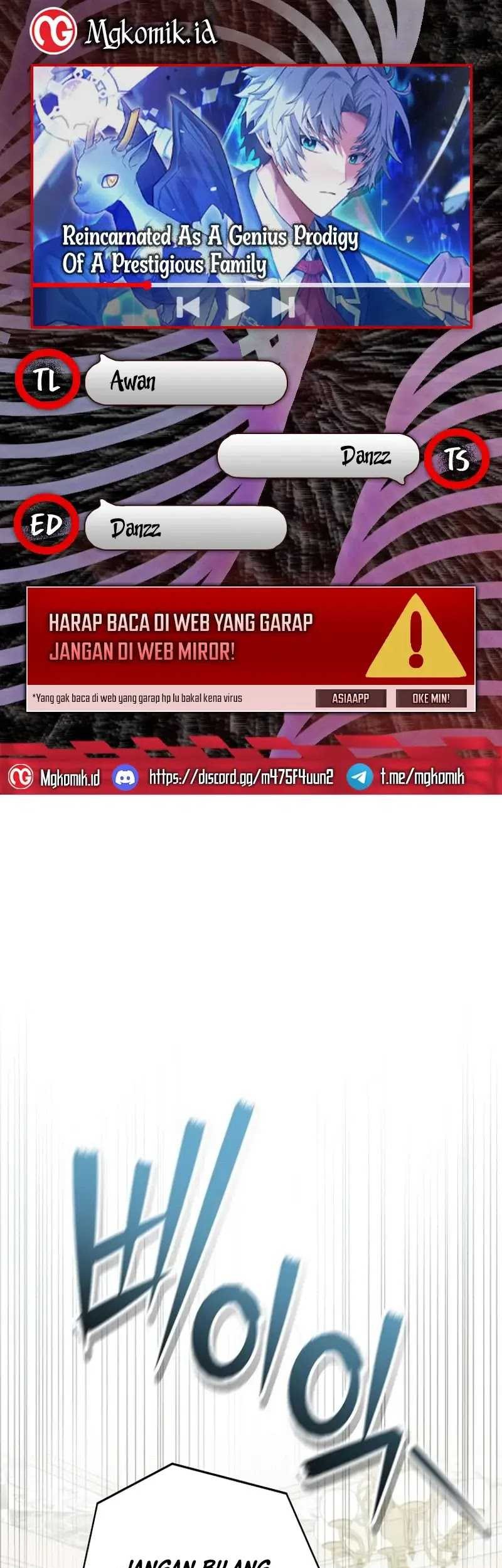 Baca Komik Reincarnated as a Genius Prodigy of a Prestigious Family Chapter 21 Gambar 1