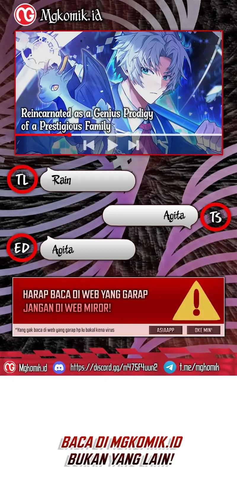 Baca Komik Reincarnated as a Genius Prodigy of a Prestigious Family Chapter 05 Gambar 1