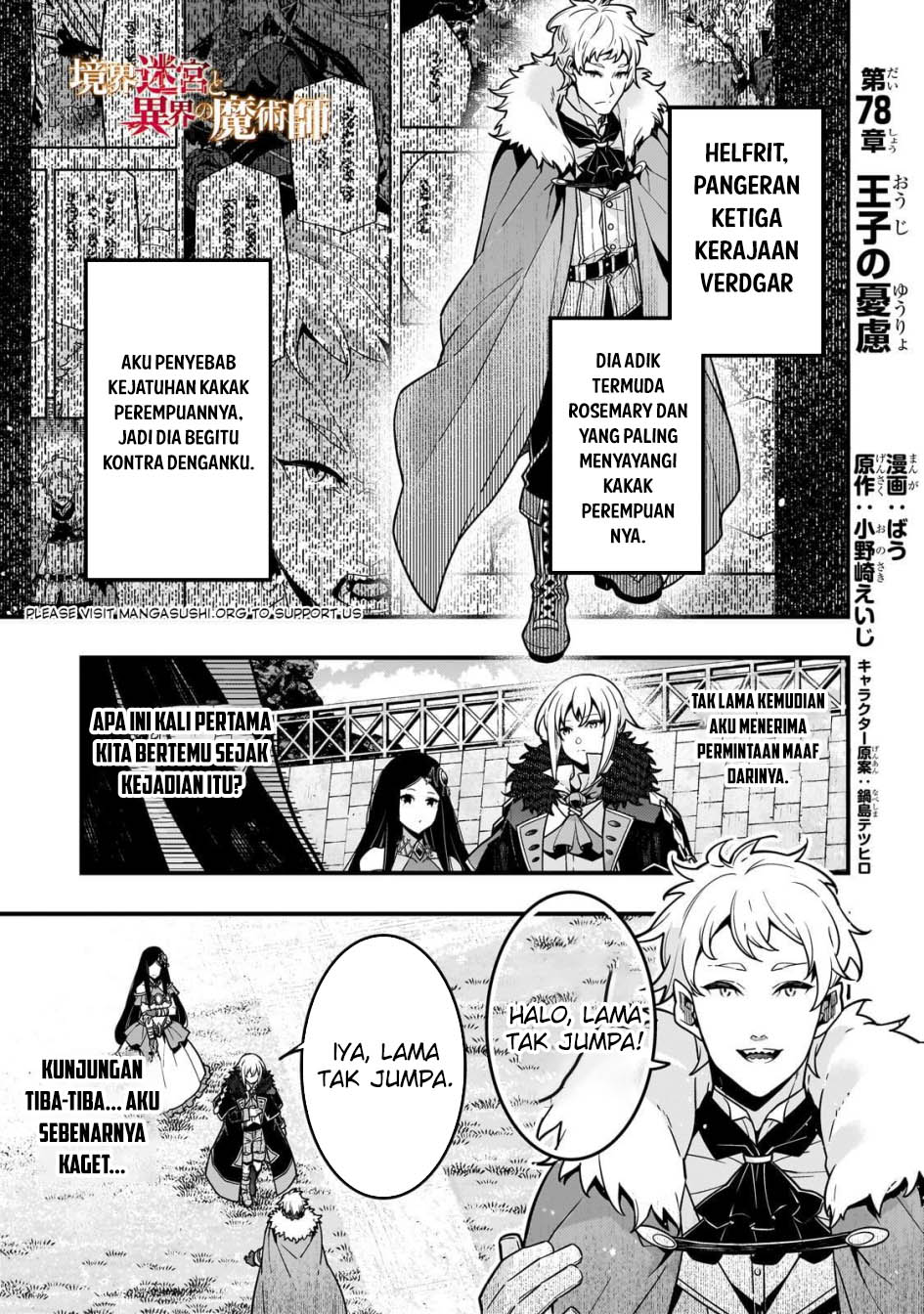 Baca Manga Kyoukai Meikyuu to Ikai no Majutsushi Chapter 78 Gambar 2