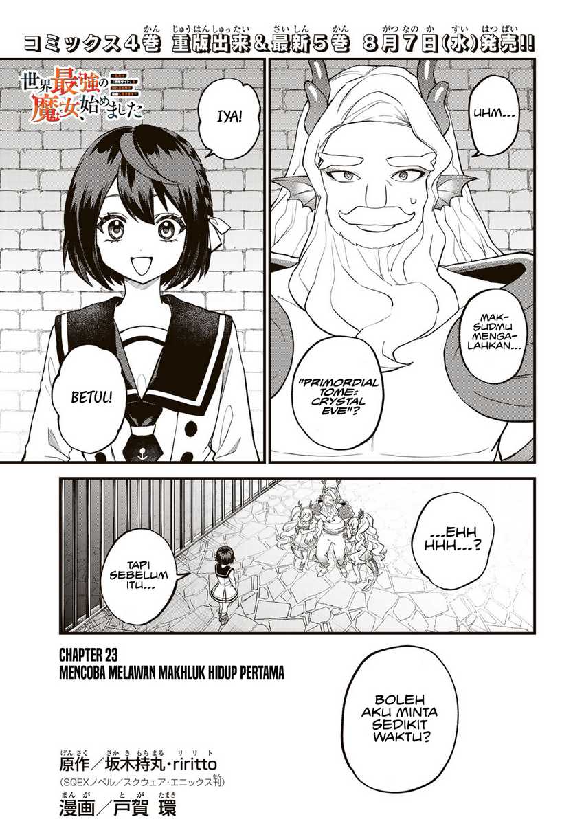 Baca Manga I Became the World’s Strongest Witch, ~I Will Live Freely in a World Where Only I Can Access the “Guide Site”~ Chapter 29 Gambar 2
