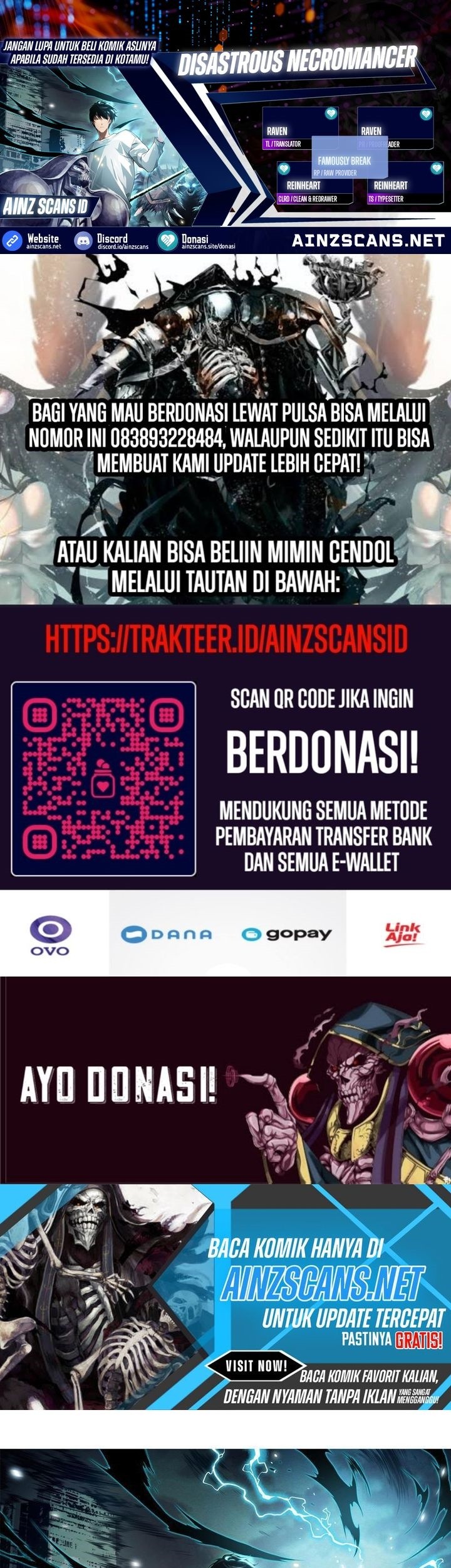 Baca Komik Disastrous Necromancer Chapter 160 Gambar 1