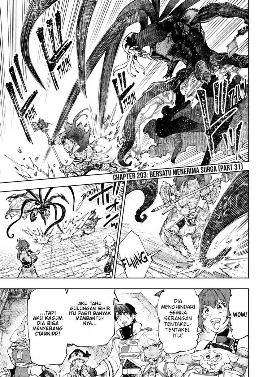 Manga Shangri-La Frontier ~ Kusoge Hunter, Kamige ni Idoman to su~ Chapter 203 gambar nomor 2