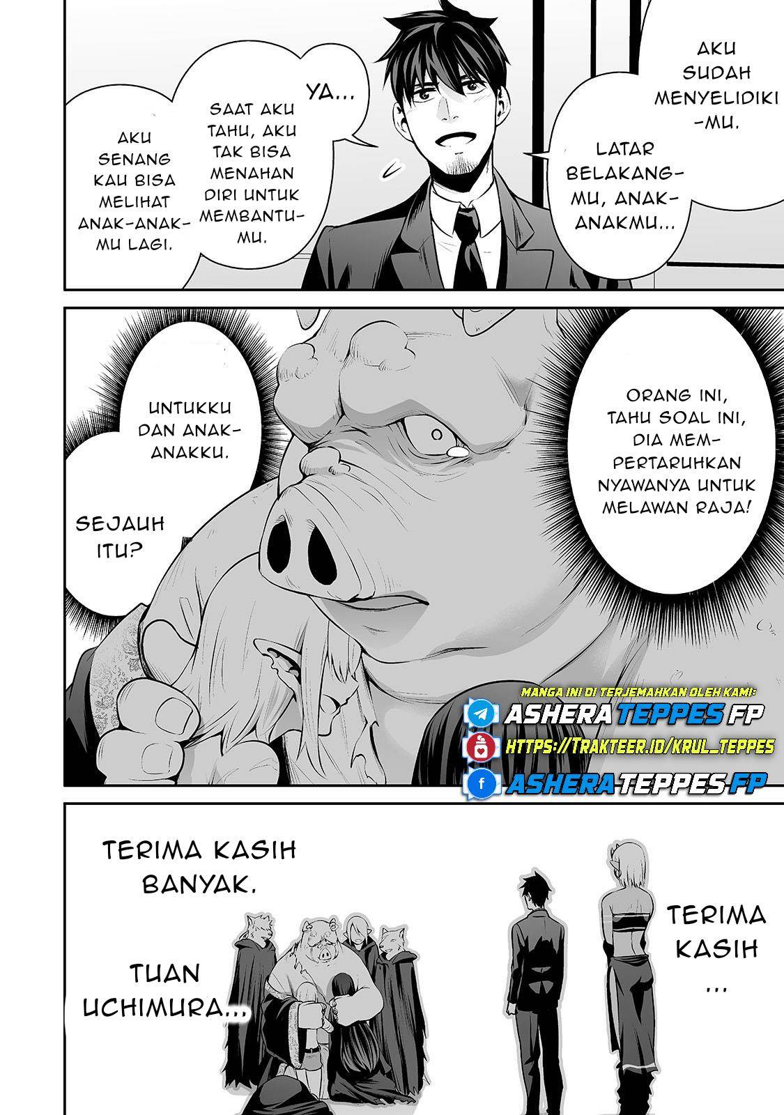 Salaryman Ga Isekai Ni Ittara Shitennou Ni Natta Hanashi Chapter 19 Gambar 15