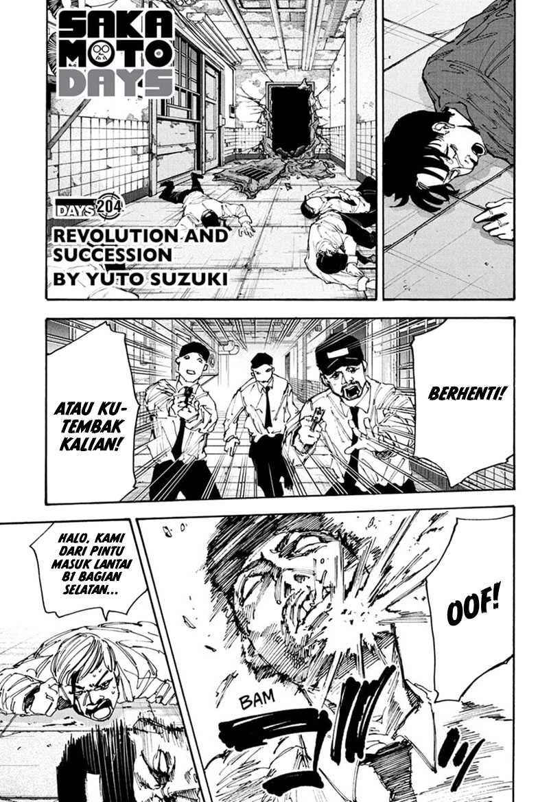 Baca Manga Sakamoto Days Chapter 204 Gambar 2