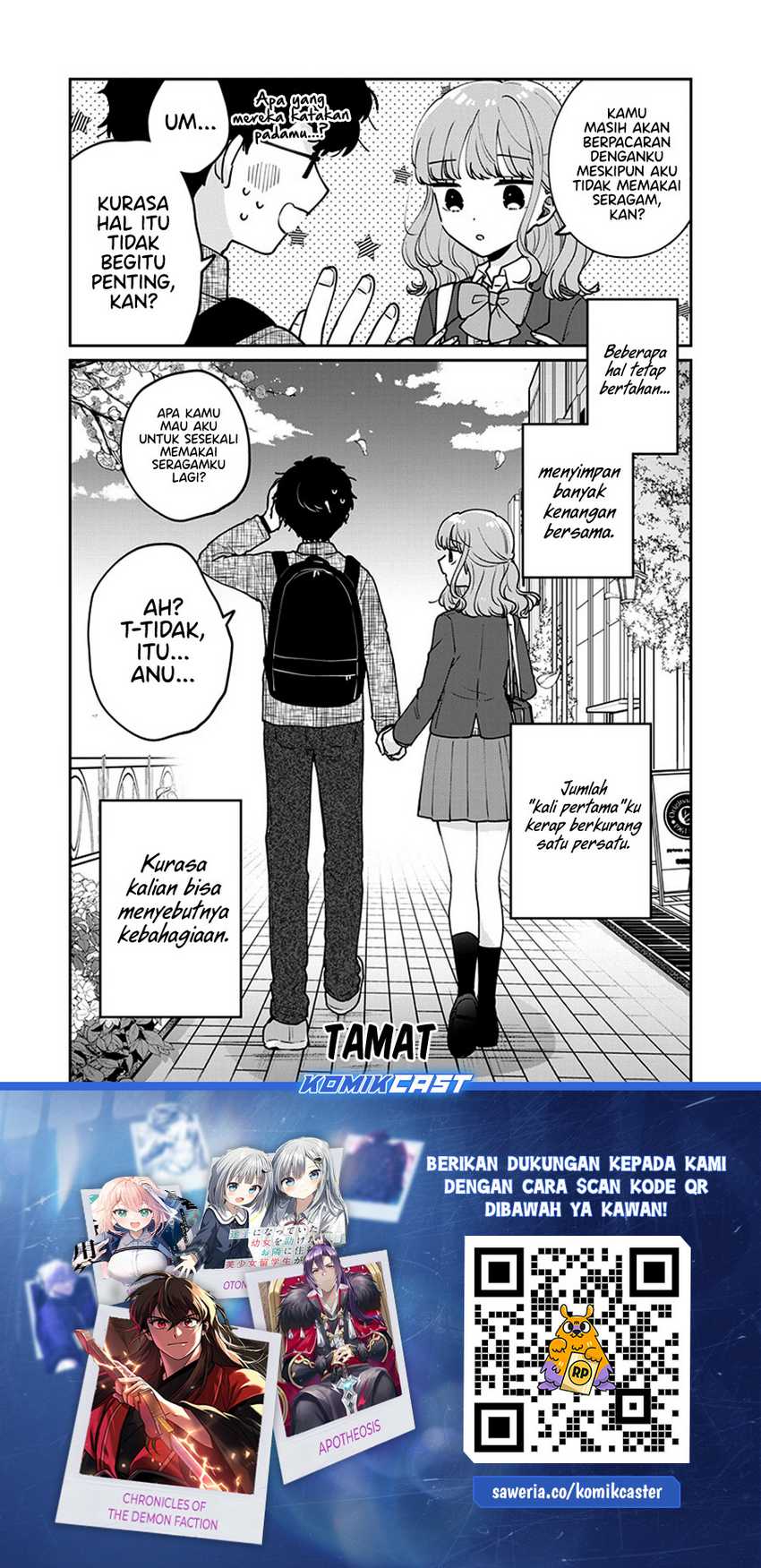 It’s Not Meguro-san’s First Time Chapter 78 Gambar 17