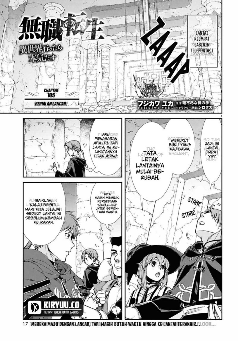 Baca Manga Mushoku Tensei: Isekai Ittara Honki Dasu Chapter 105 Gambar 2