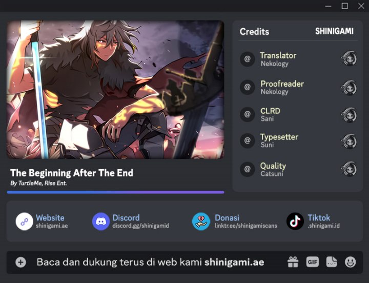 Baca Komik The Beginning After The End Chapter 184 Gambar 1