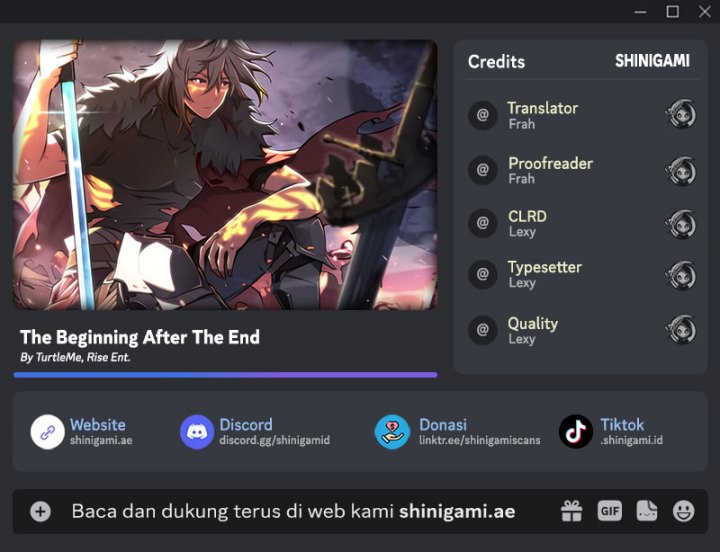 Baca Komik The Beginning After The End Chapter 178 Gambar 1