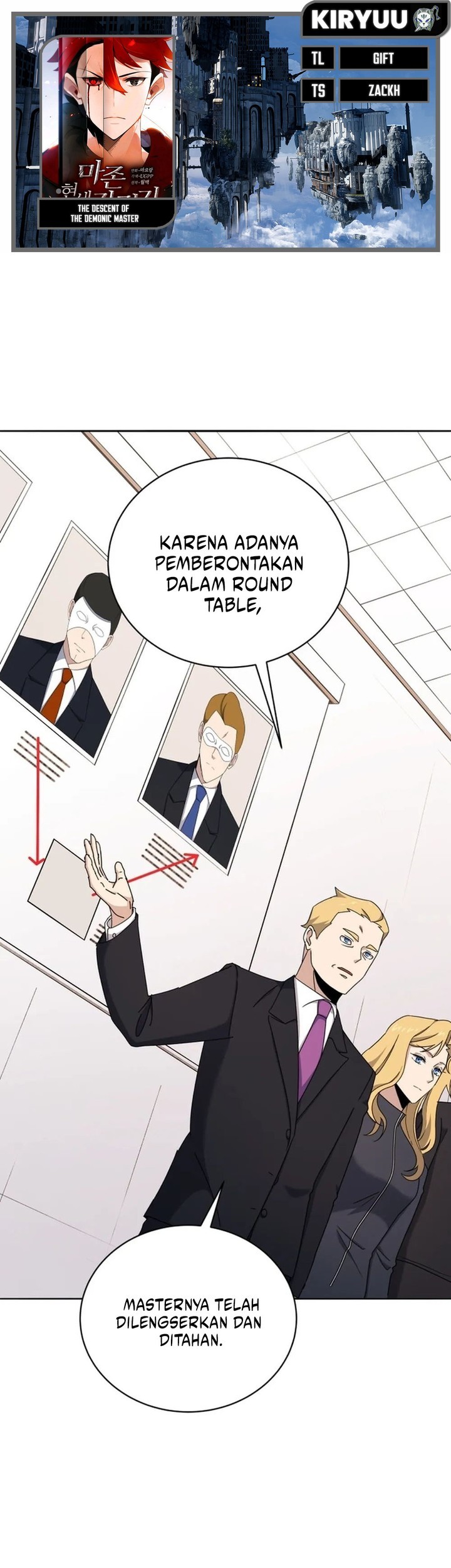 Komik The Descent of the Demonic Master Chapter 149 gambar nomor 1