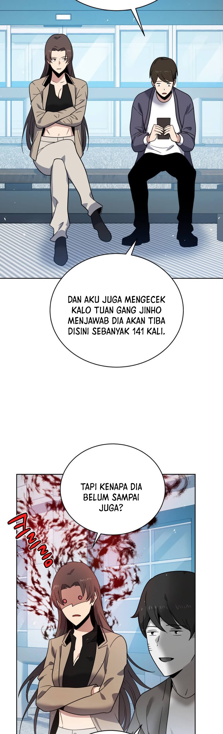 The Descent of the Demonic Master Chapter 141 Gambar 53