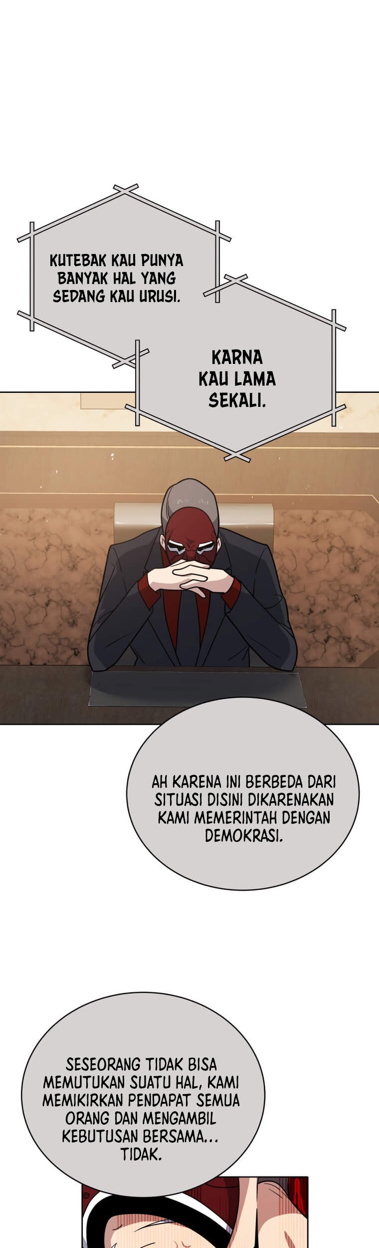 Manhwa The Descent of the Demonic Master Chapter 141 gambar nomor 2