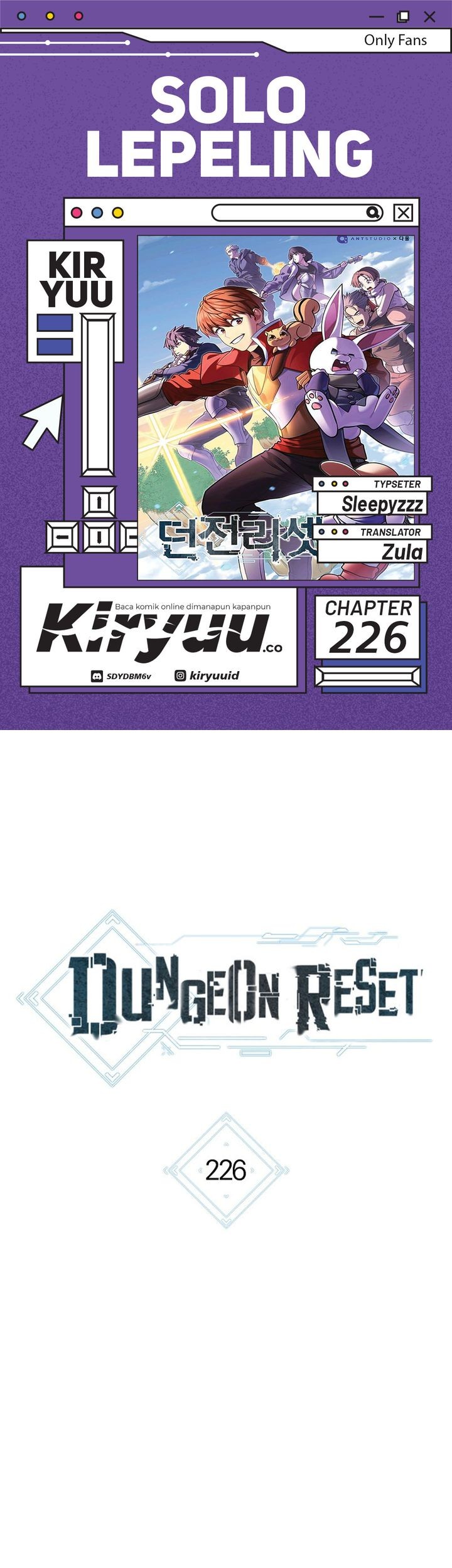 Baca Komik Dungeon Reset Chapter 226 Gambar 1