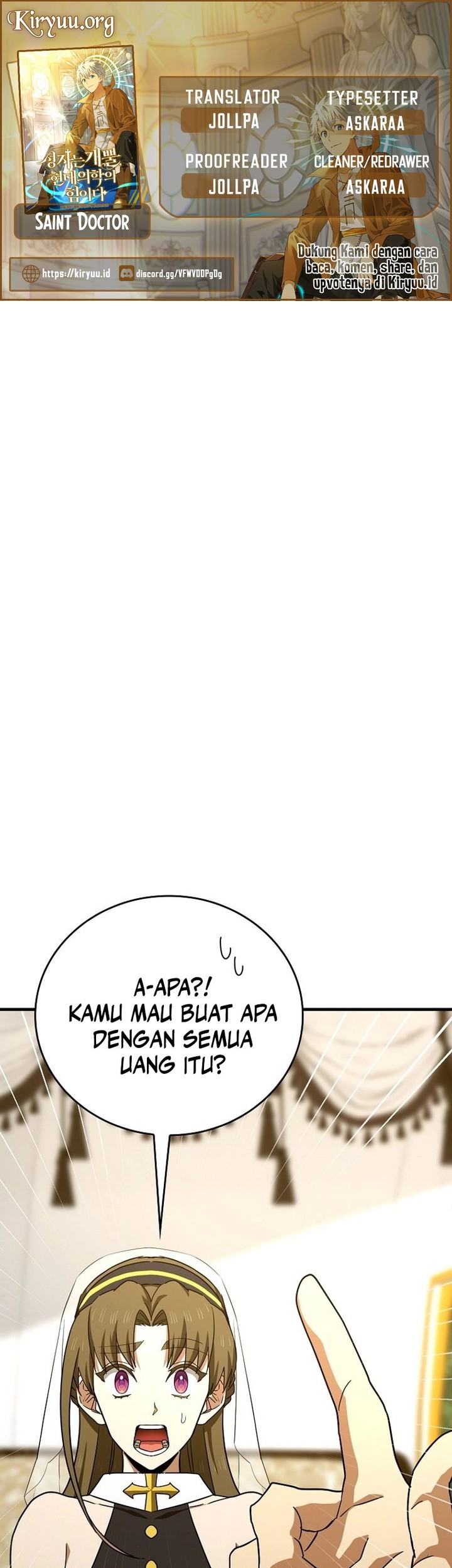 Baca Komik To Hell With Being a Saint, I’m a Doctor Chapter 95 Gambar 1