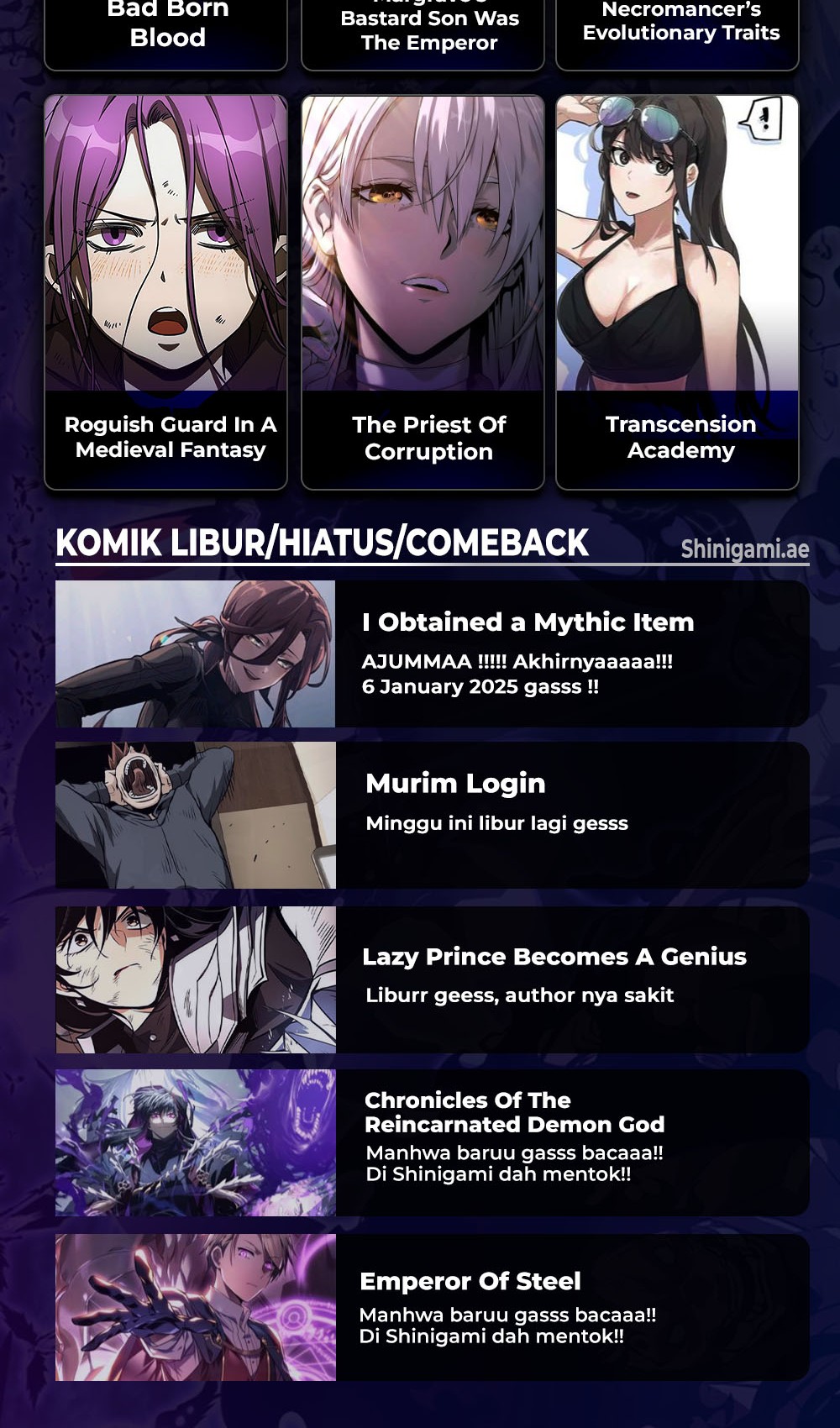 The Hero Returns Chapter 107 Gambar 71