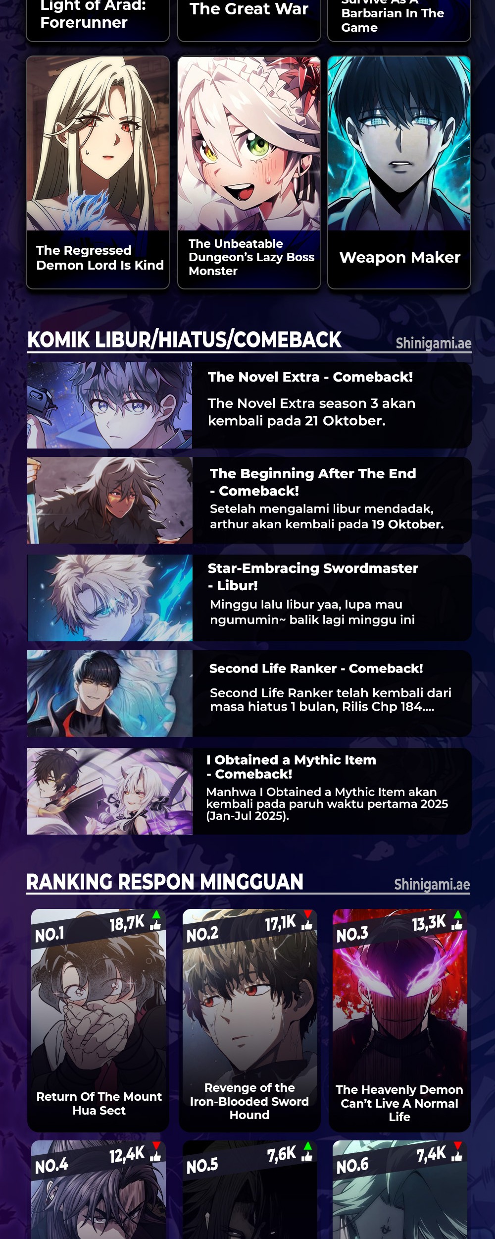 The Hero Returns Chapter 92 Gambar 85
