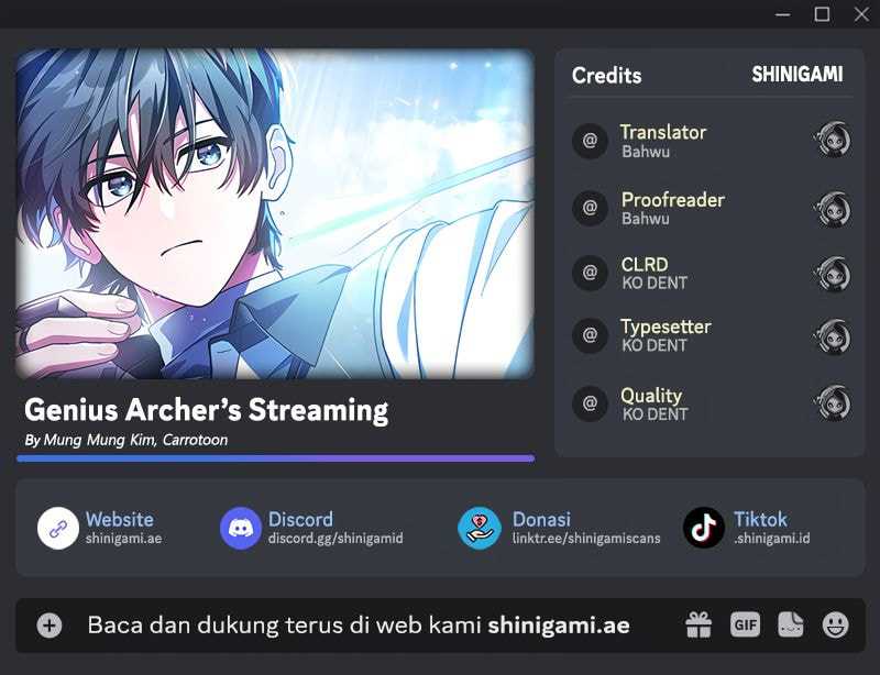 Baca Komik Genius Archer’s Streaming Chapter 54 Gambar 1