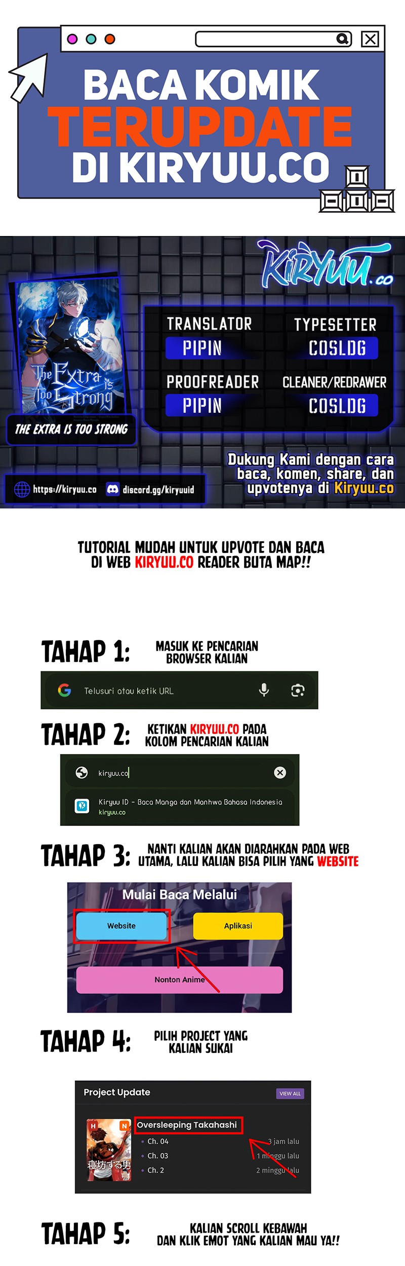 Baca Komik The Extra is Too Strong Chapter 77 Gambar 1