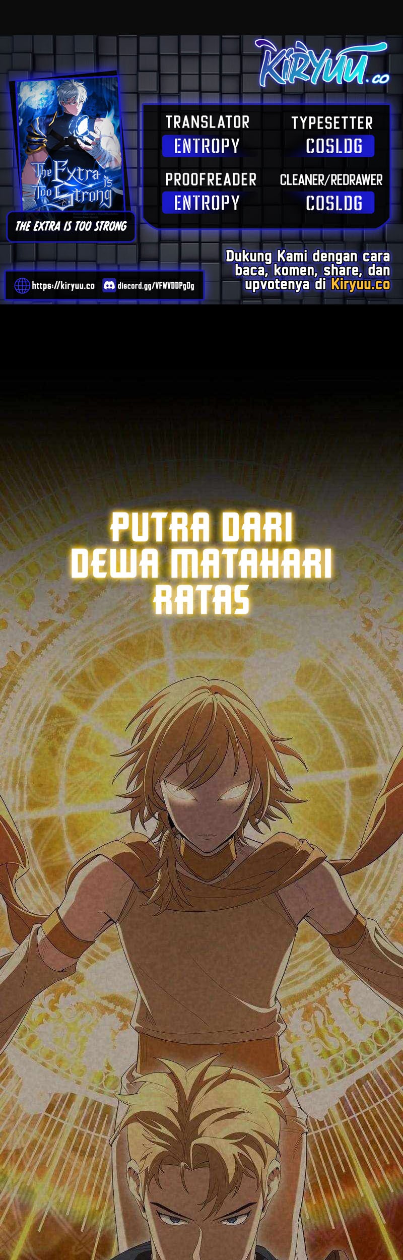 Baca Komik The Extra is Too Strong Chapter 67 Gambar 1