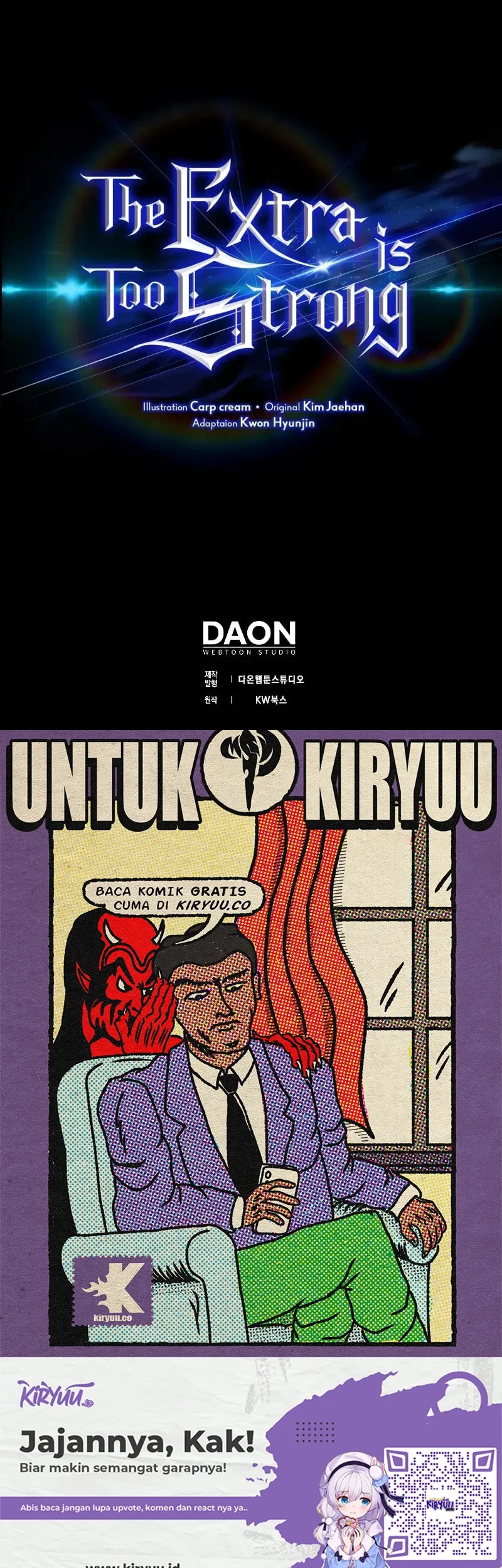 The Extra is Too Strong Chapter 65 Gambar 85