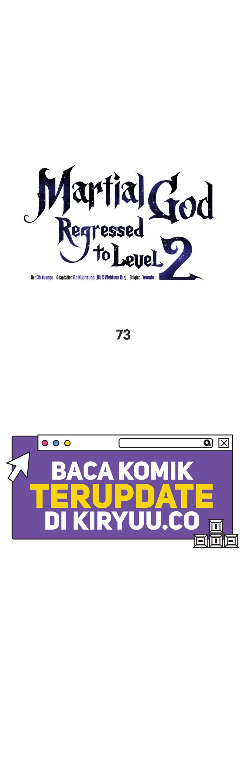 Martial God Regressed to Level 2 Chapter 73 Gambar 14
