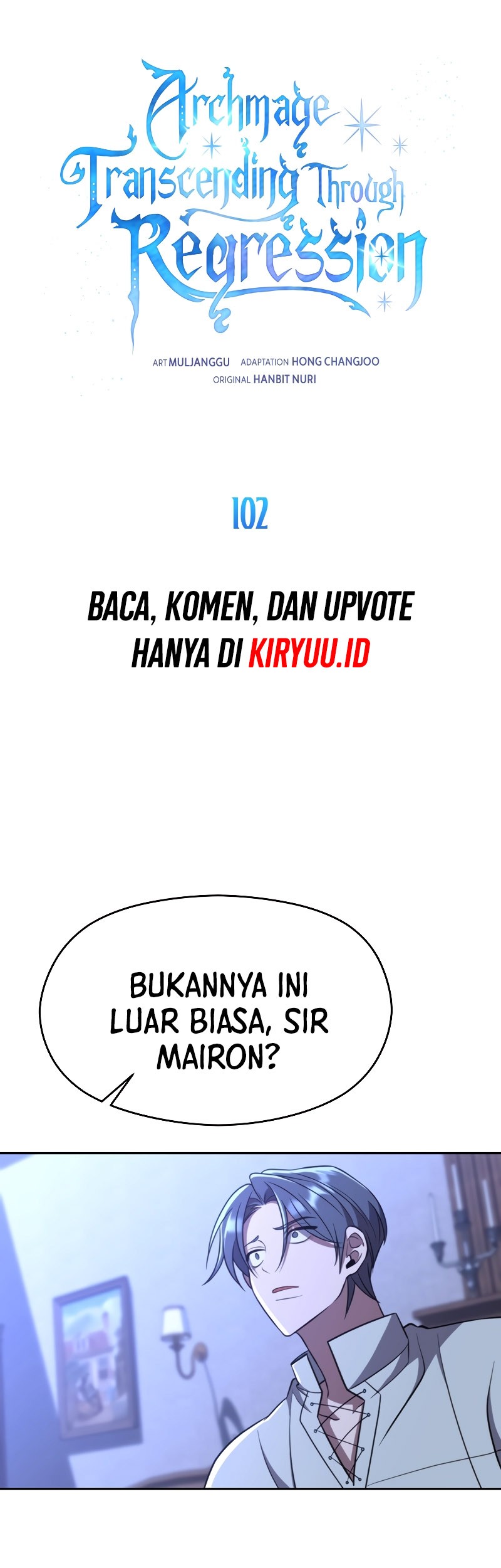 Baca Manhwa Archmage Transcending Through Regression Chapter 102 Gambar 2